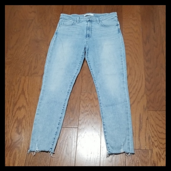 Joe's Jeans Distressed Skinny Jeans Sz 32x29 - Picture 3 of 6
